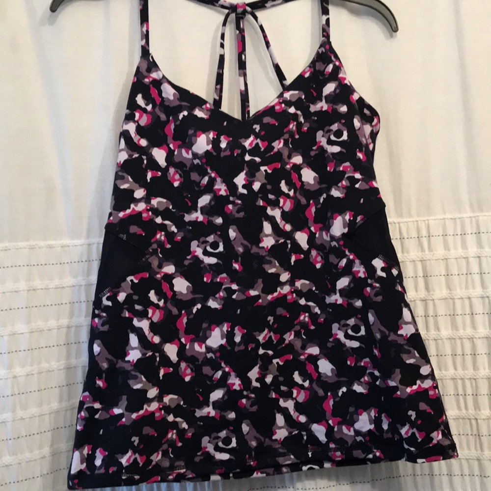 Strappy workout tank